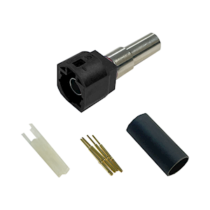 HSD CODE A BLACK MALE CRIMP (HSD-02DA535APGN)